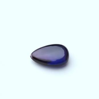 Бусина Кварц сине-фиолетовый гладкий панделок 13-19х10-14 мм