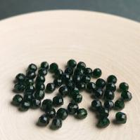 Бусина Авантюрин зеленый граненый шар 3,3 мм
