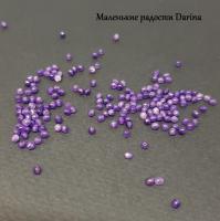 Бусина Аметист фиолетовый граненый шар 1,8+- мм 140 шт.