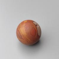 Бусина Яшма нореена (норена) гладкий матовый шар 22+- мм