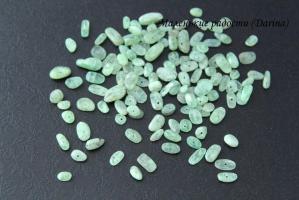 Бусина Кианит зеленый крошка 12-3+- мм